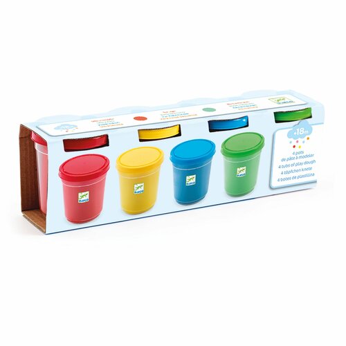 Djeco Boetseerklei - Basis Primaire Kleuren 18m+