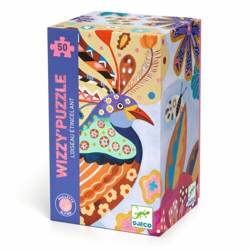 Djeco Puzzel | Sprankelende Vogel 50st. 5+