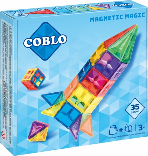 Coblo-Classic 35st. Magnetisch speelgoed