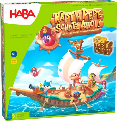 Haba-Spel | Kapitien Pepe Schat Der Zeven (6+)