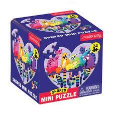 Mudpuppy Shaped Mini Puzzel - Love in the Wild