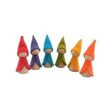 Atelier Pippilotta Zes Regenboog Kabouters Helder