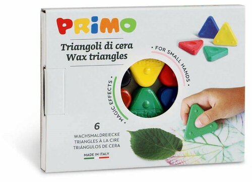 Primo Driehoek Krijtjes 6 stuks