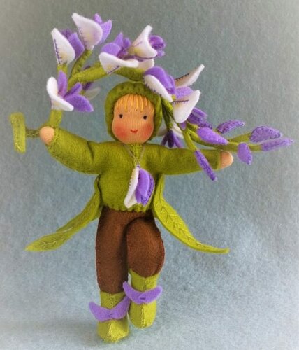 Atelier Pippilotta Bloemenkind - Blauwe Regen