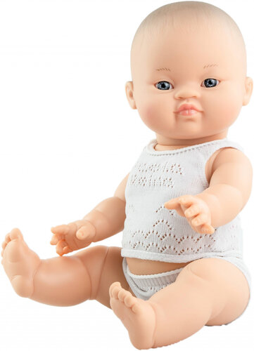 Paola Reina Pop Gordi - Jongen Aziatisch 34cm