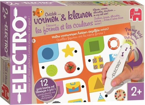 Jumbo Electro Wonderpen | Ontdek vormen & kleuren 2+