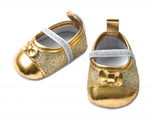 Heless Glitter Ballerina's Goud