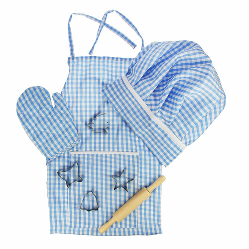 Bigjigs-Chef's Keukenset Blauw