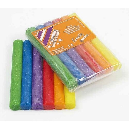 Weible Boetseer & Kneedwas Pastel 6 Rollen / 6 Kleuren