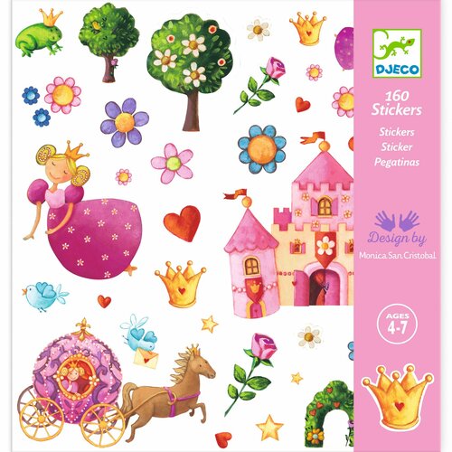 Djeco Stickers | Prinses Marguerite 4-7 jaar