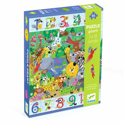 Djeco  Puzzel -  Jungle 1tm10 - 5+