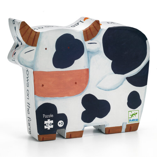 Djeco Puzzel - Koe 3+