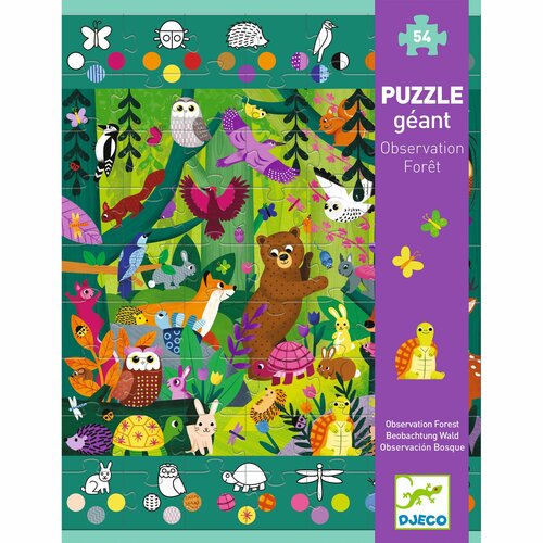 Djeco Observatiepuzzel - Forest 5+