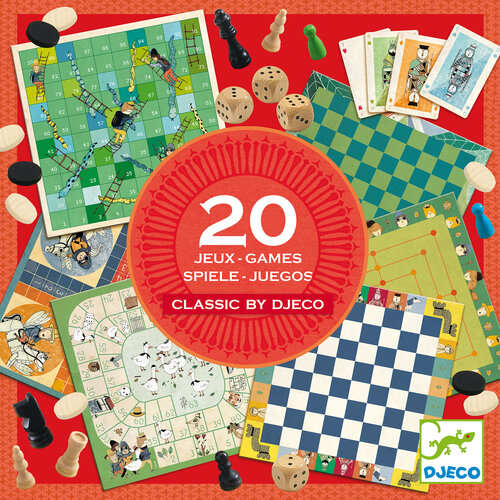 Djeco | Classic Spellen Box 6+