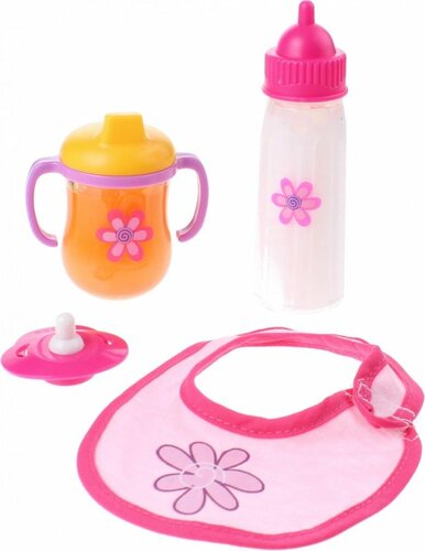 Baby Rose Poppenspeelset Etenstijd 2+