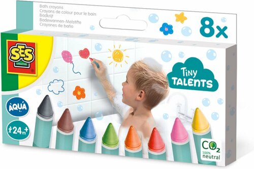 SES Tiny Talents | Badkrijt  8 Kleuren 2+