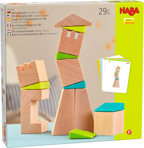 Haba 3D Compositiespel | Scheve Torens 3+