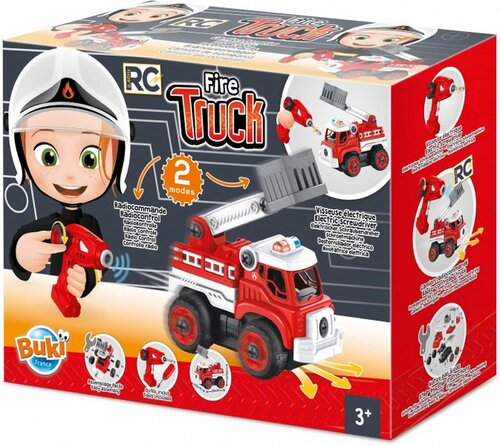 Buki Mini Sciences | Bestuurbare RC Brandweerwagen 3+