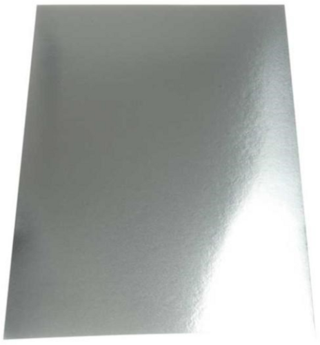 Creotime Metallic Karton Zilver / 10 Vel