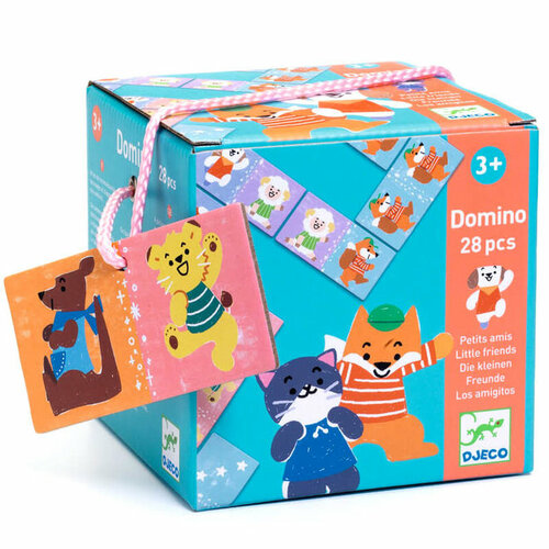 Djeco Domino Little Friends 3+