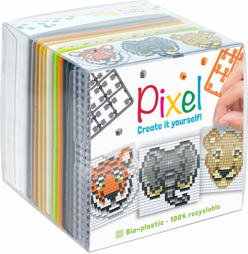 Pixelhobby Kubus Wilde Dieren