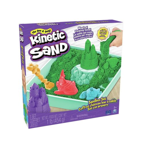 Kinetic Sand | Sand Box Green