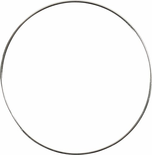 Metalen Draadring 25cm Blank 