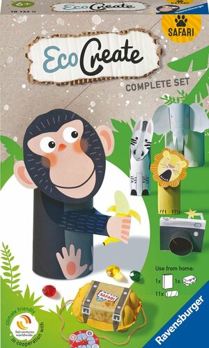 Ravensburger EcoCreate Mini Safari - Hobbypakket