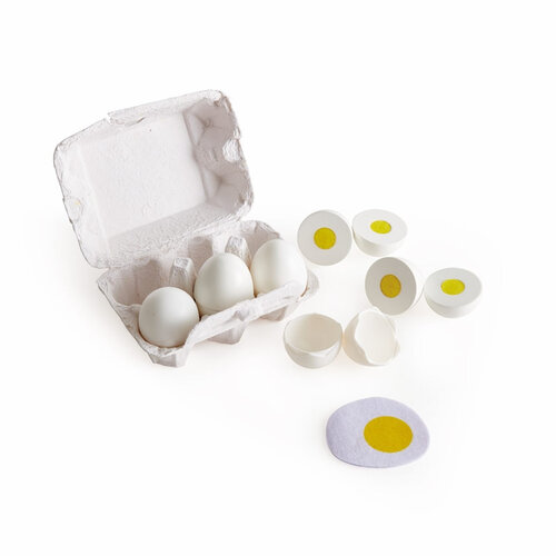 Hapé Houten speelgoed set van 6 eieren
