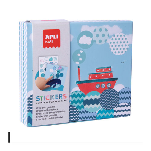 Apli Kids-Stickerspel Boot