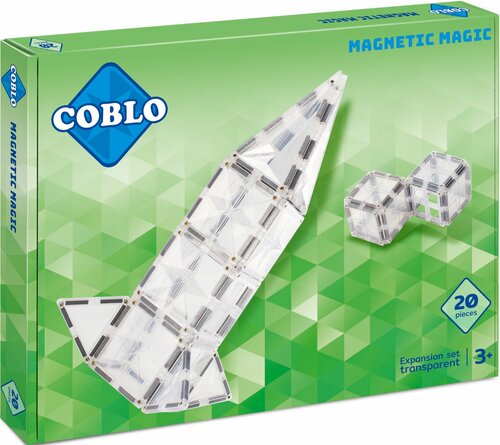 Coblo Transparant 20stuks Magnetisch speelgoed