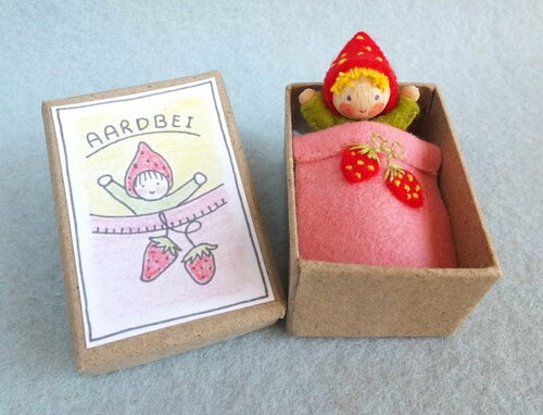 Atelier Pippilotta Doosjes - Aardbeidoosje