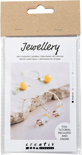 Mini Hobbyset Sieraden - Oorringen met Kralen