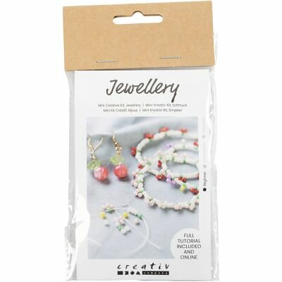 Mini Hobbyset Sieraden - Elastische Armbanden en Oorbellen