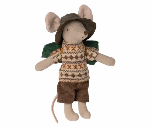 Maileg Grote Broer muis - Big Brother mouse - Hiker