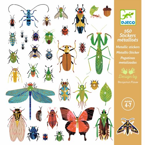 Djeco Stickers Microkosmos