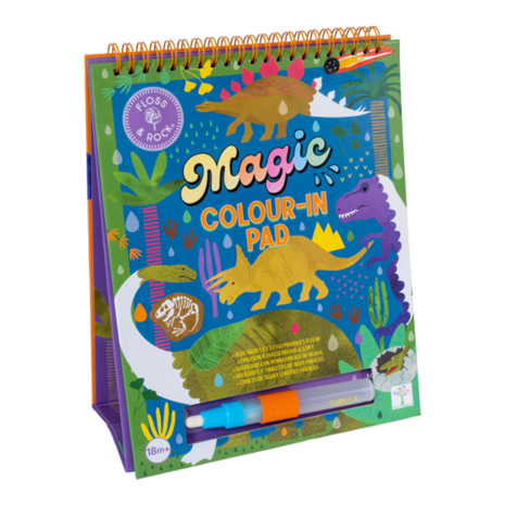 Floss & Rock Rainbow Dino waterpen en kaarten