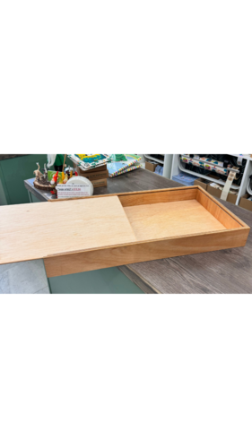 Houten Speelbak (70x35cm met schuifdeksel) 