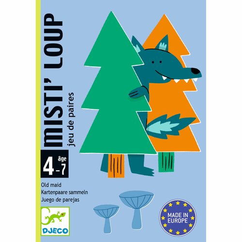 Djeco Kaartspel Misty'loup 4-7 jaar