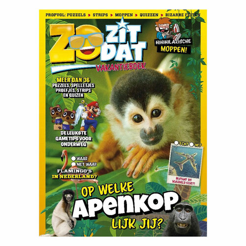 Zo Zit Dat Vakantieboek 6+