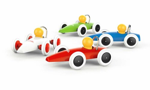 Brio Racewagens in verschillende kleuren