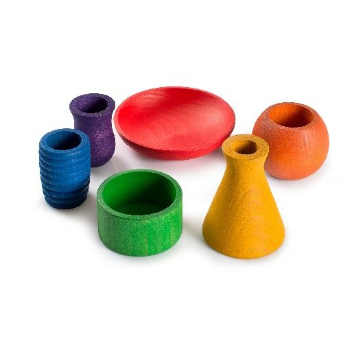 Grapat Houten Pots / Potjes