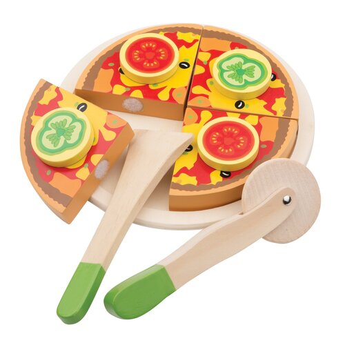 New Classic Toys-Snijset Pizza ''Funghi''
