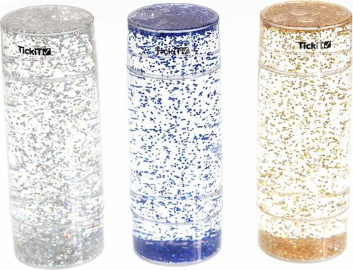 TickiT Sensorische Glitter Storm Cilinder - Per Stuk
