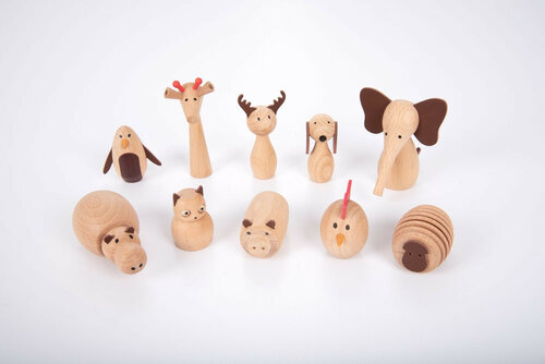 TickiT Houten Dieren Vrienden