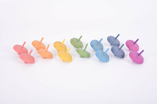 TickiT Regenboog houten Tol - Per Stuk