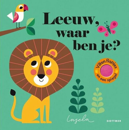 Gottmer Kartonboek met Flapjes - Leeuw, waar ben je?  2+