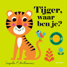 Gottmer Kartonboek met Flapjes Tijger, waar ben je? 2+