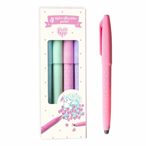 Djeco Uitwisbare Pastel Pennen 