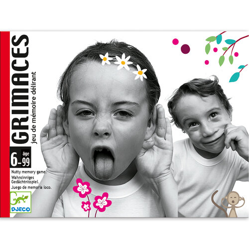 Djeco Kaartspel Grimases 6+